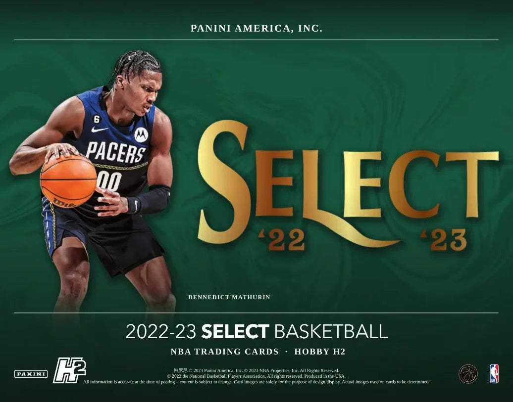 2022-23 Panini Select Basketball Hobby Hybrid H2 Box