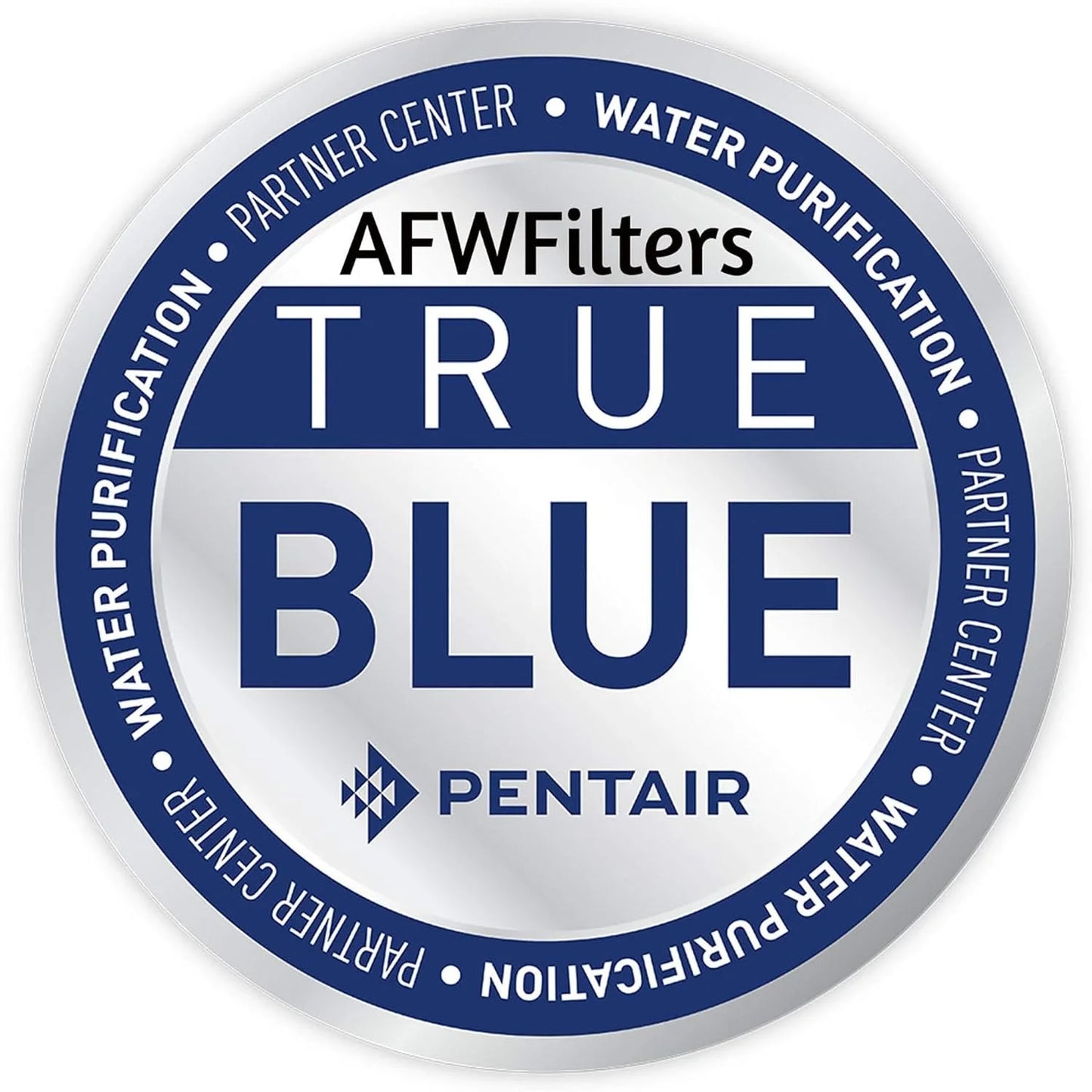 AFWFilters 2 cubic Foot 64k Whole Home Iron Pro liquid Softener with Fine Mesh Resin, 1" Plastic MNPT Connection, and Blue Tanks