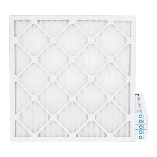 Actual Size: 17-3/4 x 17-3/4 x 3/4. Quantity 6. 18x18x1 MERV 11, MPR 1000 Pleated AC Furnace 1" Air Filters by Pamlico