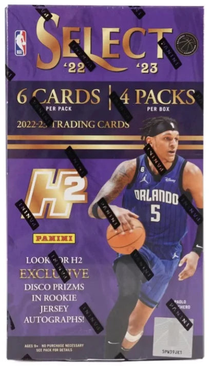 2022-23 Panini Select Basketball Hobby Hybrid H2 Box