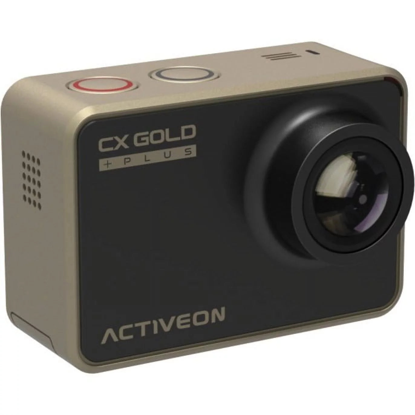 ACTIVEON Digital Camcorder, 2" LCD Touchscreen, CMOS, Full HD, Gold