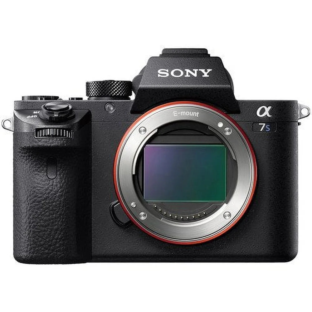 Alpha a7S II Mirrorless Camera ILCE7SM2/B With  FE 24-70mm Lens, Soft Bag, Additional Battery, 64GB Memory Card, Card Reader , Plus Essential Accessories