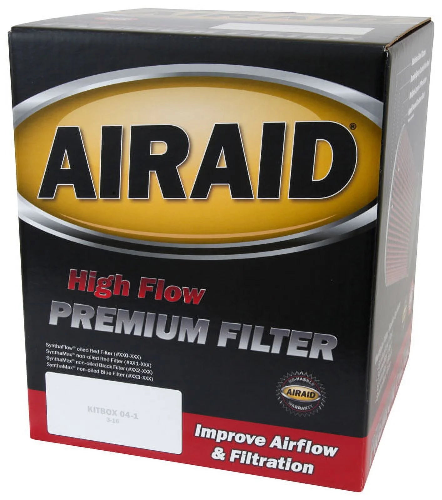 Airaid 10-14  Mustang Shelby 5.4L Supercharged Direct Replacement Filter - Dry / Blue Media