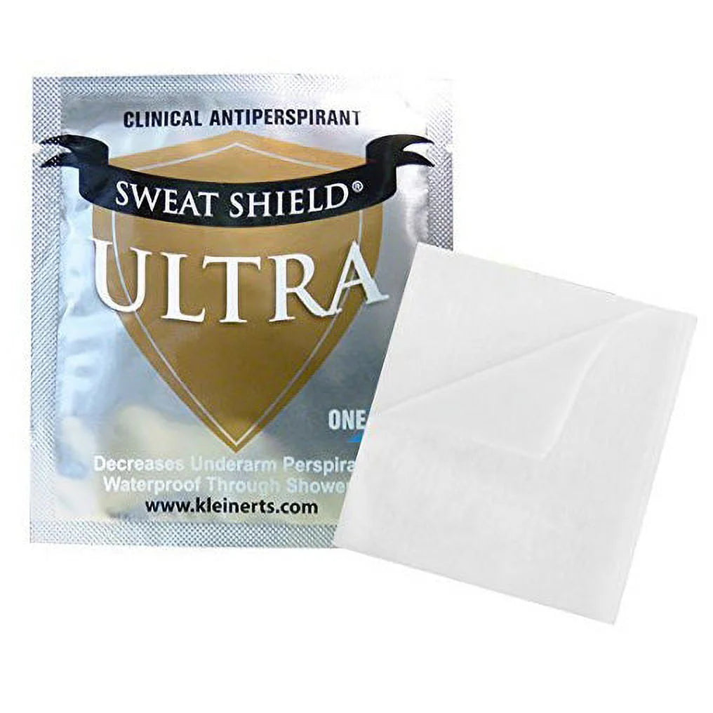 20 Week Supply- Doctor Recommended. Stop Sweating & Odor For Up To 7 Days. Sweat Shield Ultra Antiperspirant Wipes