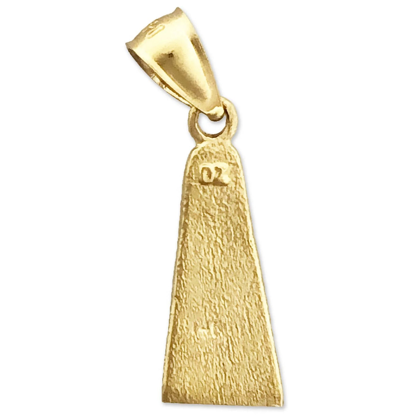 14K Gold Snorkel Fin Charm