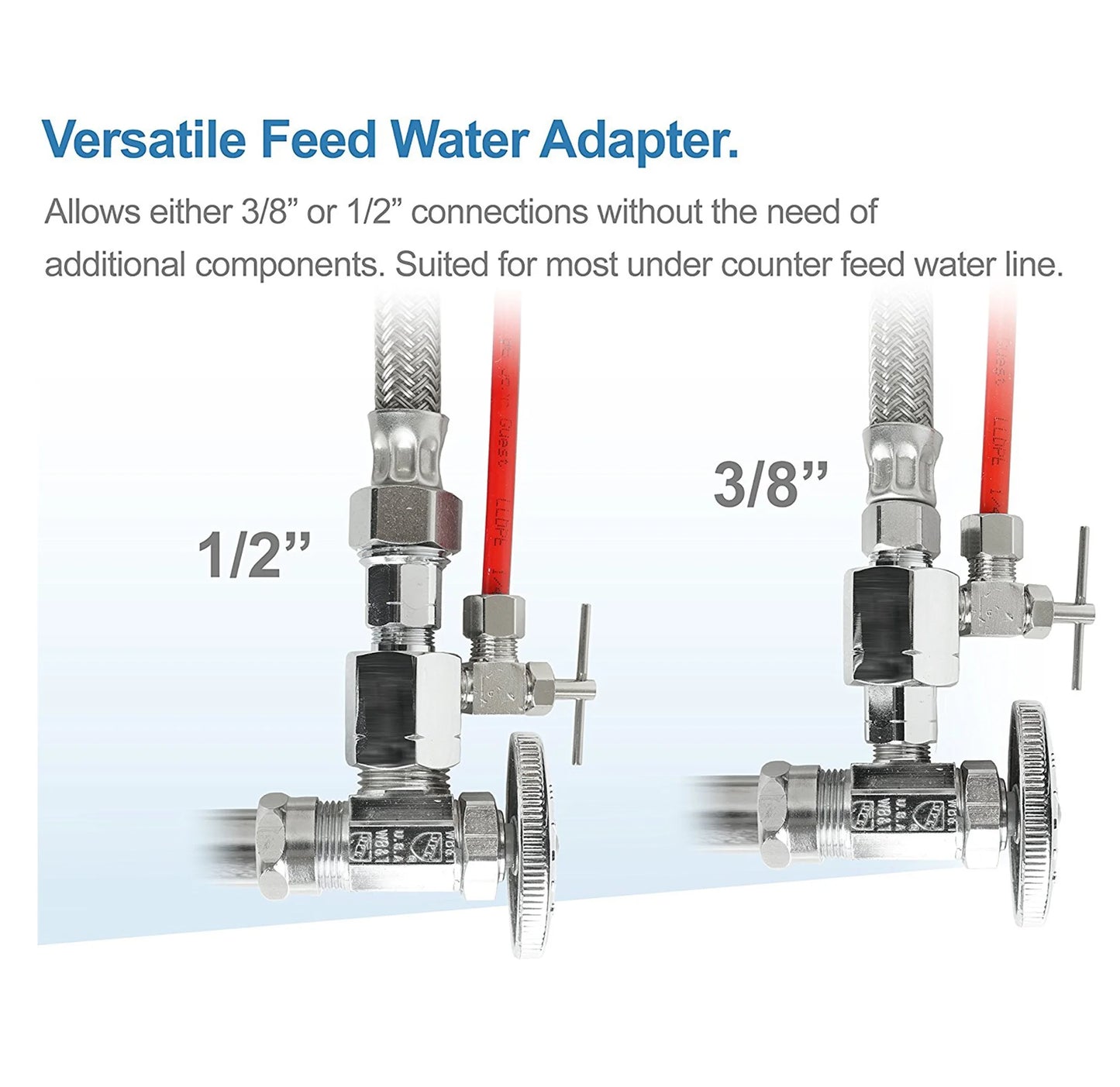 APEC - Super Capacity 3 Stage Under Counter moisture Filtration System (WFS-1000)