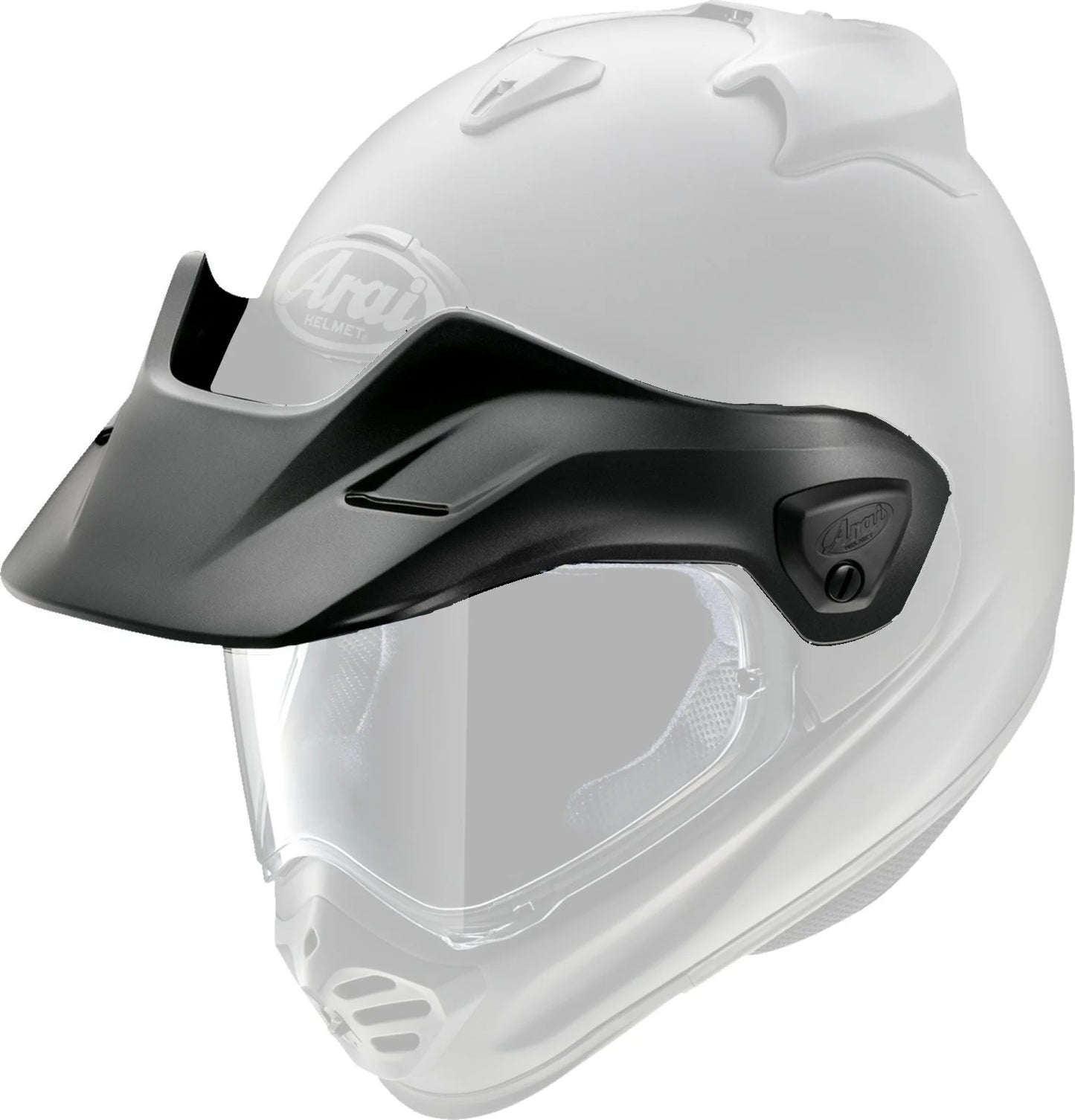 Arai XD-5 Helmet Visor/Peak Black Frost