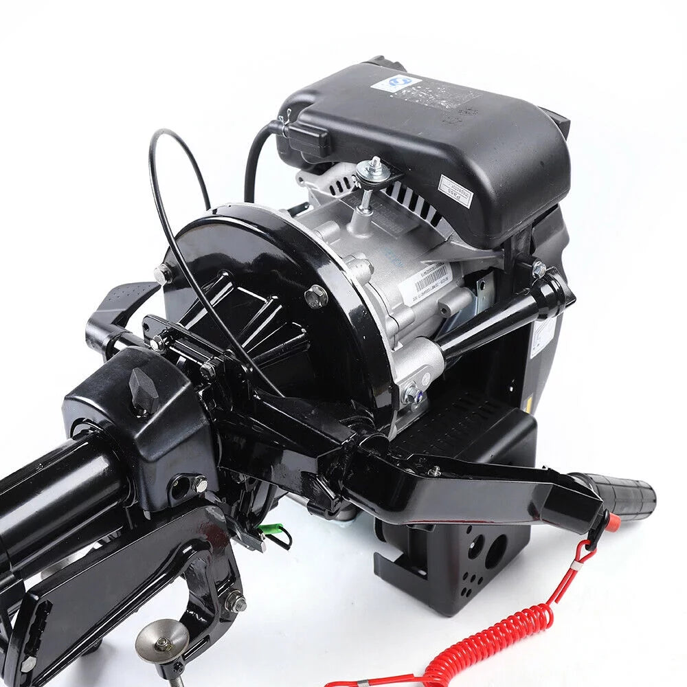 6  4-Stroke Heavy Duty Outboard Motor Fishing ship Engine Air Cooling System