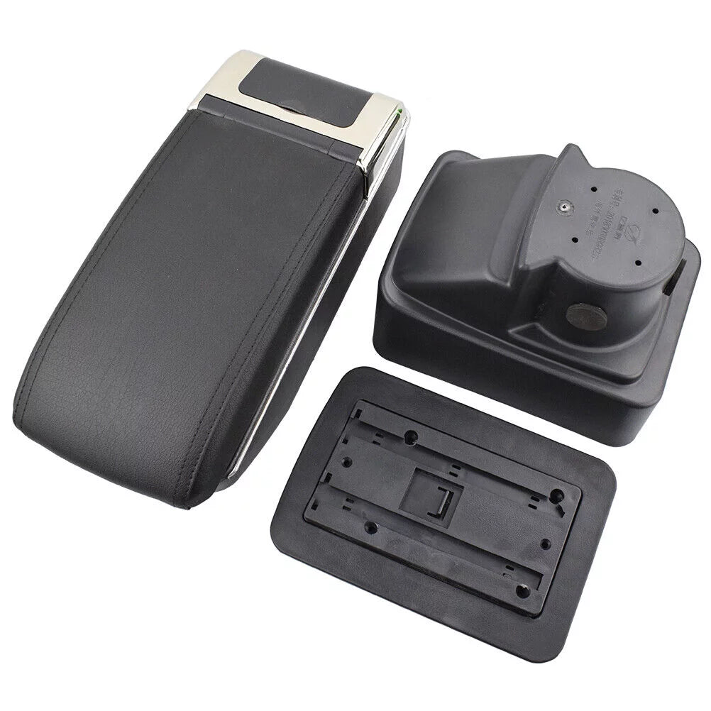 Armrest Parts For  Fiesta 2011-2019 Console Storage Box Arm Rest Cup Holder