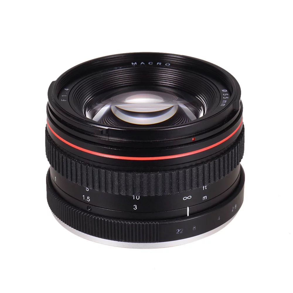 50mm f/1.4 USM Large Aperture Standard Anthropomorphic Focus Lens Camera Lens Low Dispersion for  D7000 D7100 D200 D300 D700 D750 D810 D800 D3200 D3300 D5200 D40 D90 D5500 DSLR Cameras