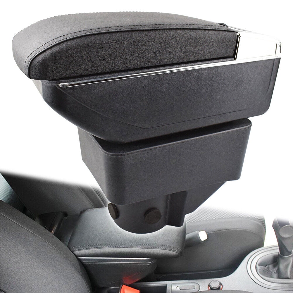 Armrest Parts For  Fiesta 2011-2019 Console Storage Box Arm Rest Cup Holder