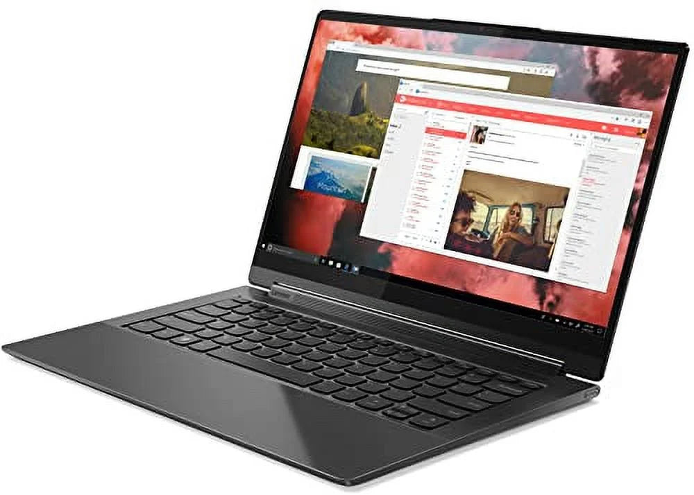 2022 Yoga 9i -14.0" FHD Touchscreen IPS 2-in-1 Laptop ( i7-1185G7 4-Core, 8GB RAM, 2TB PCIe SSD,  Iris Xe, Backlit KYB, Fingerprint, WiFi 6, BT 5.1, HD Webcam, Win 11 Home) w/Hub