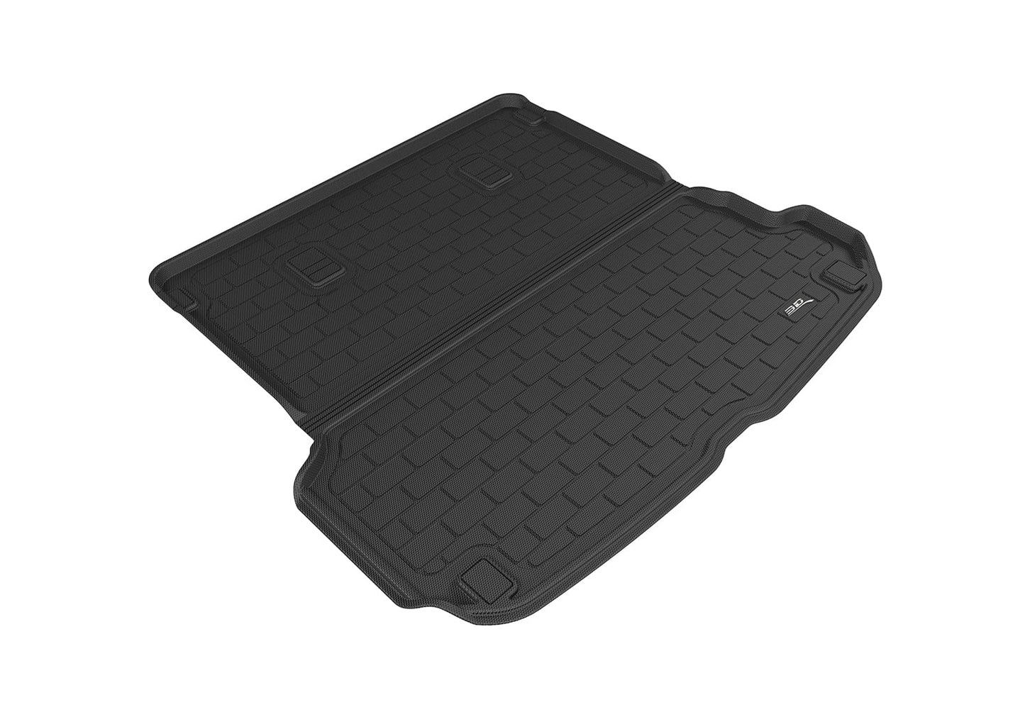 3D MAXpider KAGU Cargo Liner (BLACK) appropriate with AUDI Q7 (4M)/SQ7 (4M) 2017-2024 - Cargo Liner