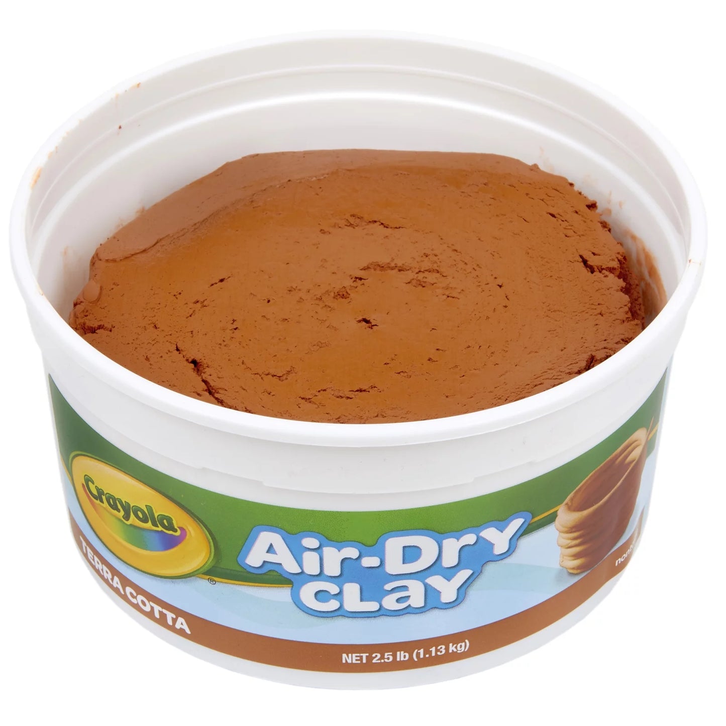 Air-Dry Clay, 2 1/2 lbs., Terra Cotta | Bundle of 5 Each