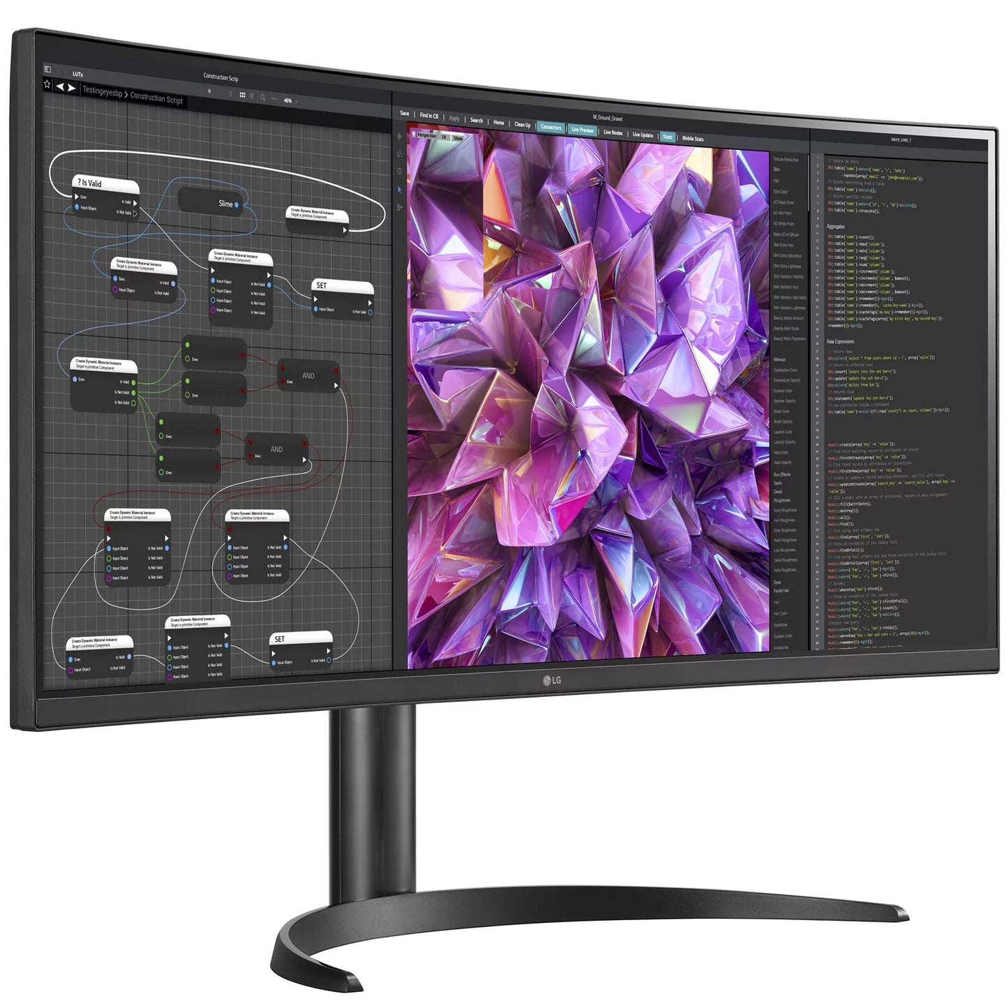 34WQ75C-B 34" Curved UltraWide QHD IPS HDR 10 Built-in KVM Monitor