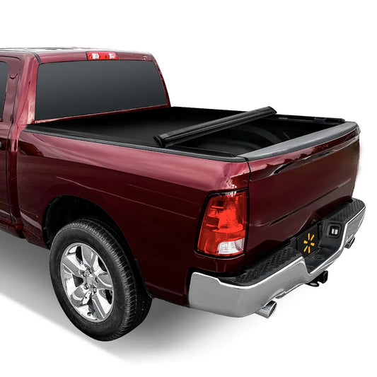 Auto Drive Soft Roll up Truck Bed Tonneau protector Fits 2009-2023 Ram 1500 5.7FT Bed (67.4") w/o RamBox