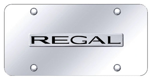 Au-TOMOTIVE GOLD Regal Name Chrome on Chrome Plate