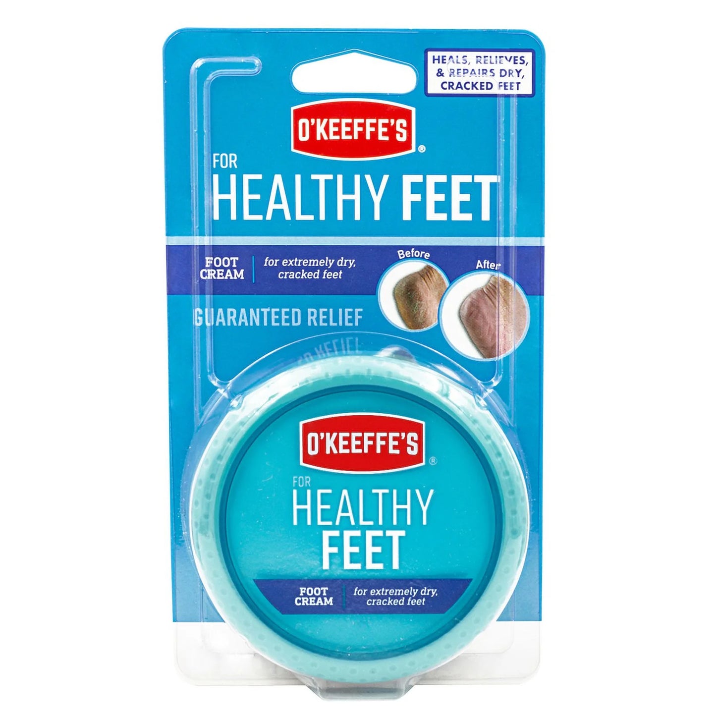 6 Pc, O'Keeffe'S Healthy Feet No Scent Foot Repair Cream 3.2 Oz 1 Pk