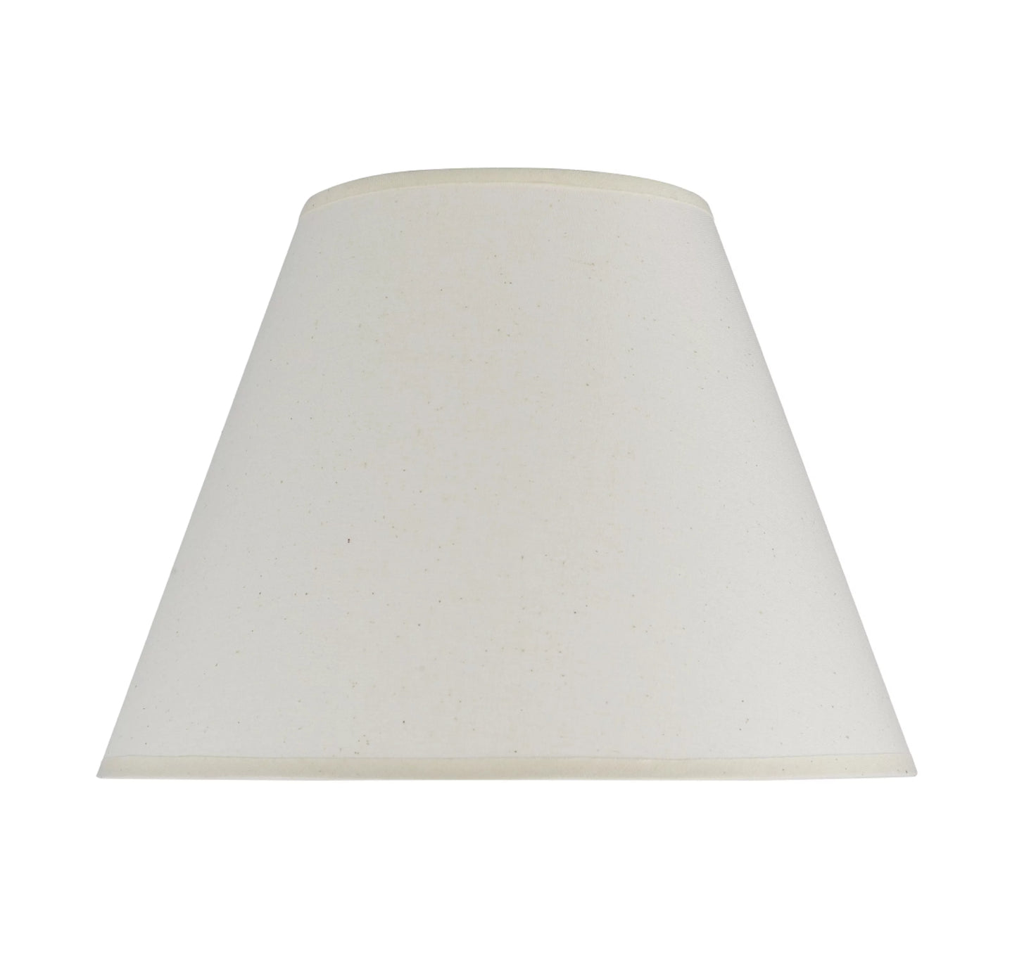 Aspen Creative 32030 Transitional Hardback Empire Shape Spider Construction Lamp Shade in Ivory, 12" wide (6" x 12" x 9")