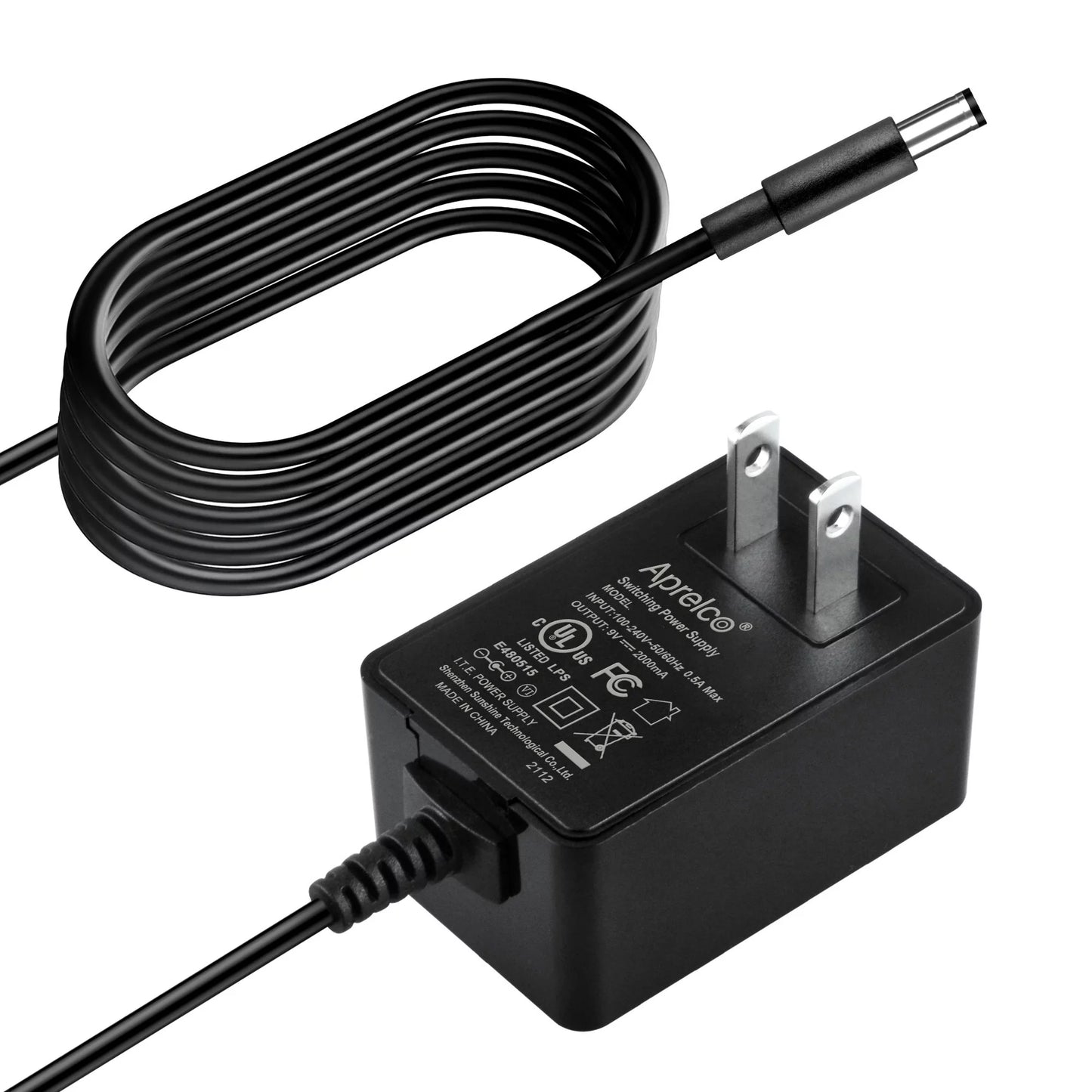 Aprelco UL Listed AC-DC Adapter for AFG Fitness Sport 2.5AE 3.5AE 5.5 Ellipticals Power Supply