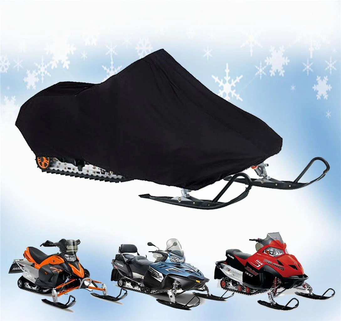 All Black.. 200 Denier Storage Snowmobile shield matching for the 2007-2009 Arctic Cat Model M1000 153 Snowmachine Sled