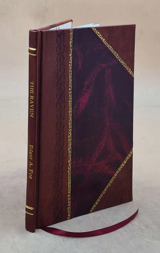 1873 [Leather Bound]. Poe. The Raven / by Edgar A