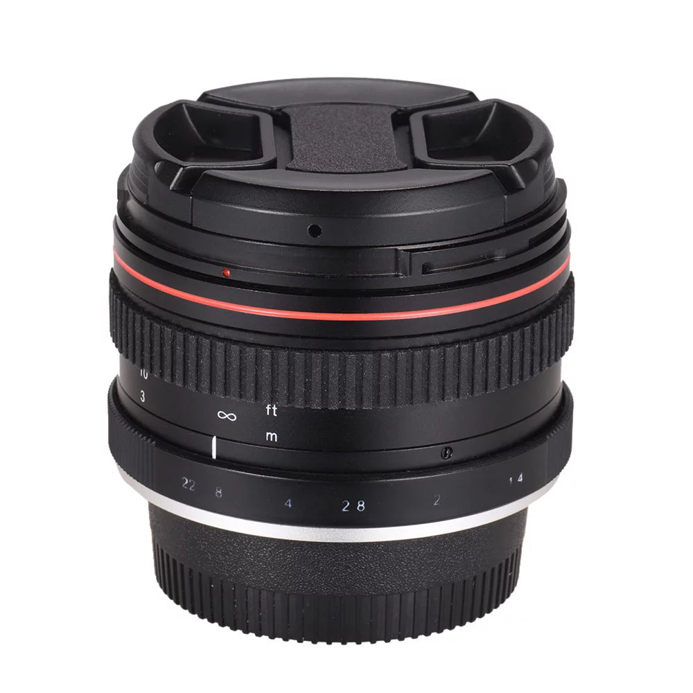 50mm f/1.4 USM Large Aperture Standard Anthropomorphic Focus Lens Camera Lens Low Dispersion for  D7000 D7100 D200 D300 D700 D750 D810 D800 D3200 D3300 D5200 D40 D90 D5500 DSLR Cameras