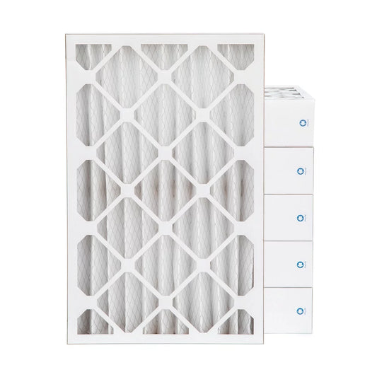 Actual Size: 17-1/2 x 23-1/2 x 3-3/4. Case of 6. 18x24x4 MERV 11, MPR 1000 Pleated AC Furnace 4" Air Filters by Pamlico