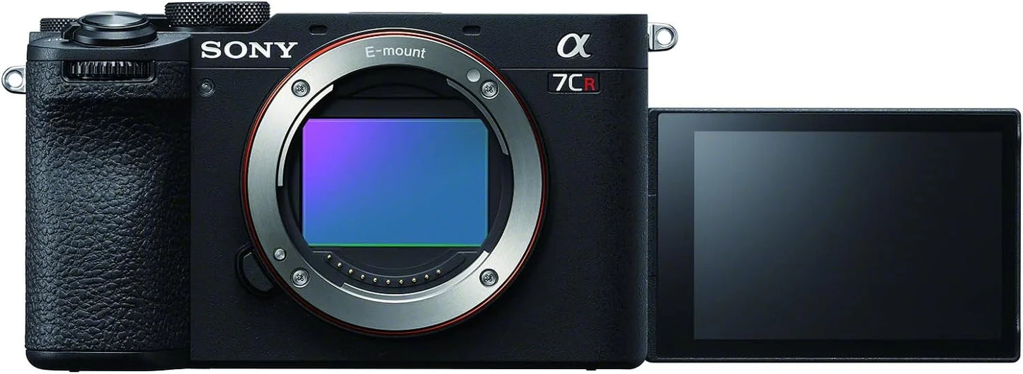 Alpha 7CR Full-Frame Interchangeable Lens Hybrid Camera - Black