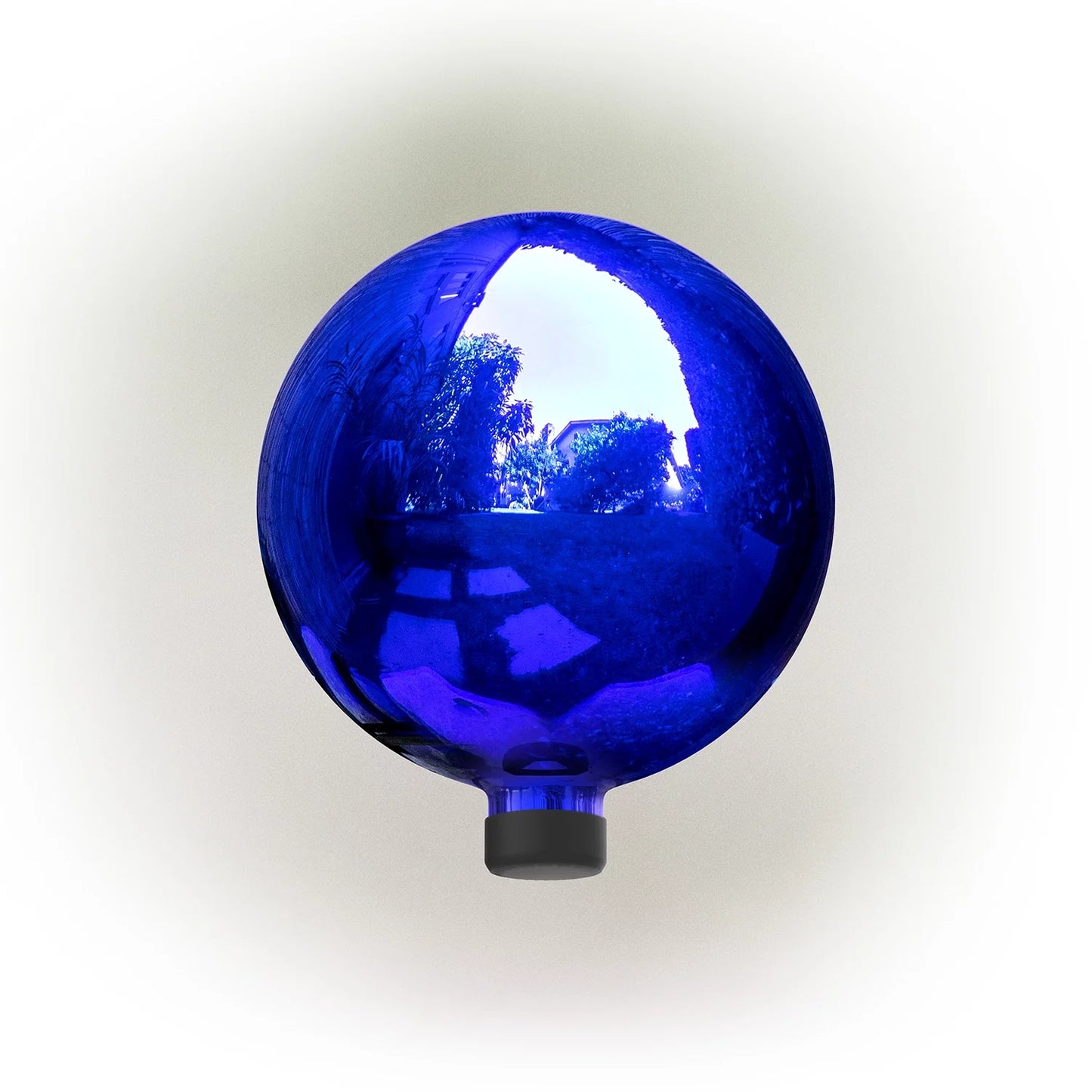 Alpine Corporation 10" Reflective Glass Gazing Globe, Blue