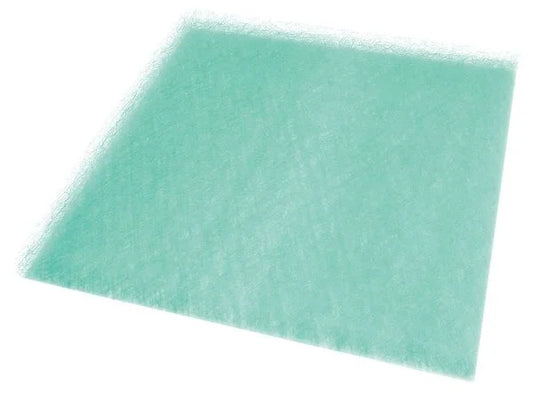 1 pc, Air Handler Air Filter Pad, Nominal Filter Size 20 in x 20 in x 2 in, Green/White, Fiberglass, 50 Pack