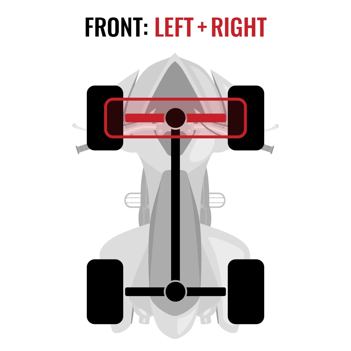 2 pc Sixity XT Front Left Right Axle appropriate with Polaris Ranger 1000 Diesel 2015 - R15RTAD1AA EA 4X4