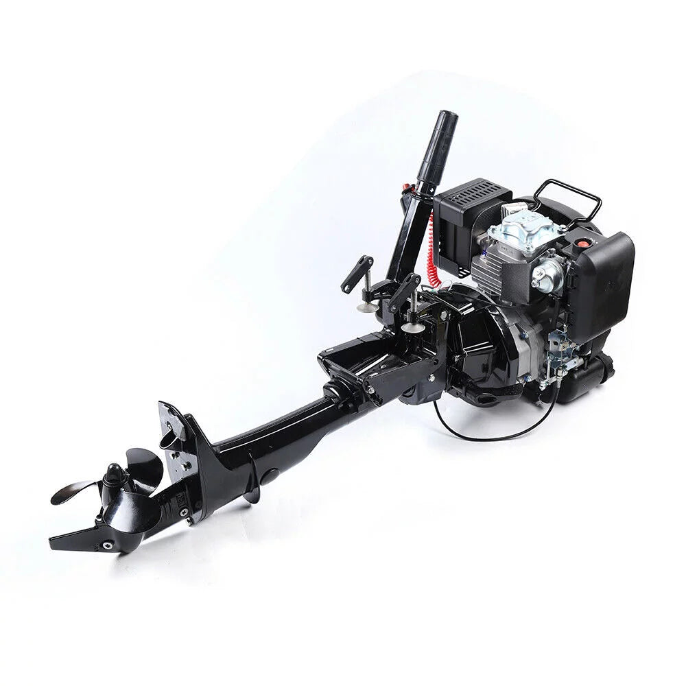 6  4-Stroke Heavy Duty Outboard Motor Fishing ship Engine Air Cooling System