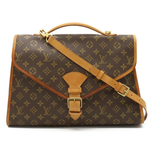 Authenticated Used LOUIS VUITTON Louis Vuitton Monogram Beverly 41 Handbag Bag Shoulder M51121