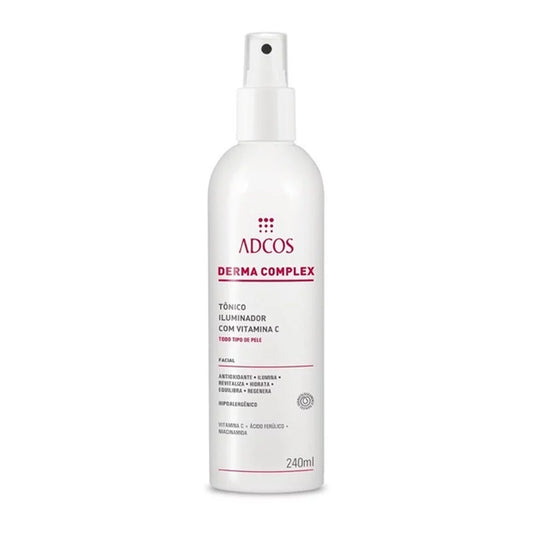 Adcos Derma Complex Vitamin C Skin Care Revitalizes Hydrates Balances Regenerates 240g/8.11 oz