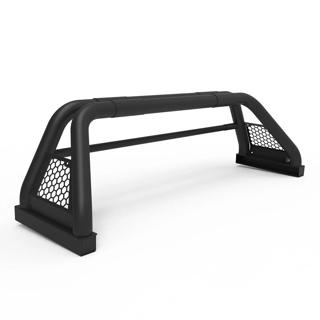 62.9-74.7" Adjustable Truck Roll Sport Bar Chase Rack Bed Bar Fit For 1999-2013 and 2019-2023 Chevy silverado/GMC sierra