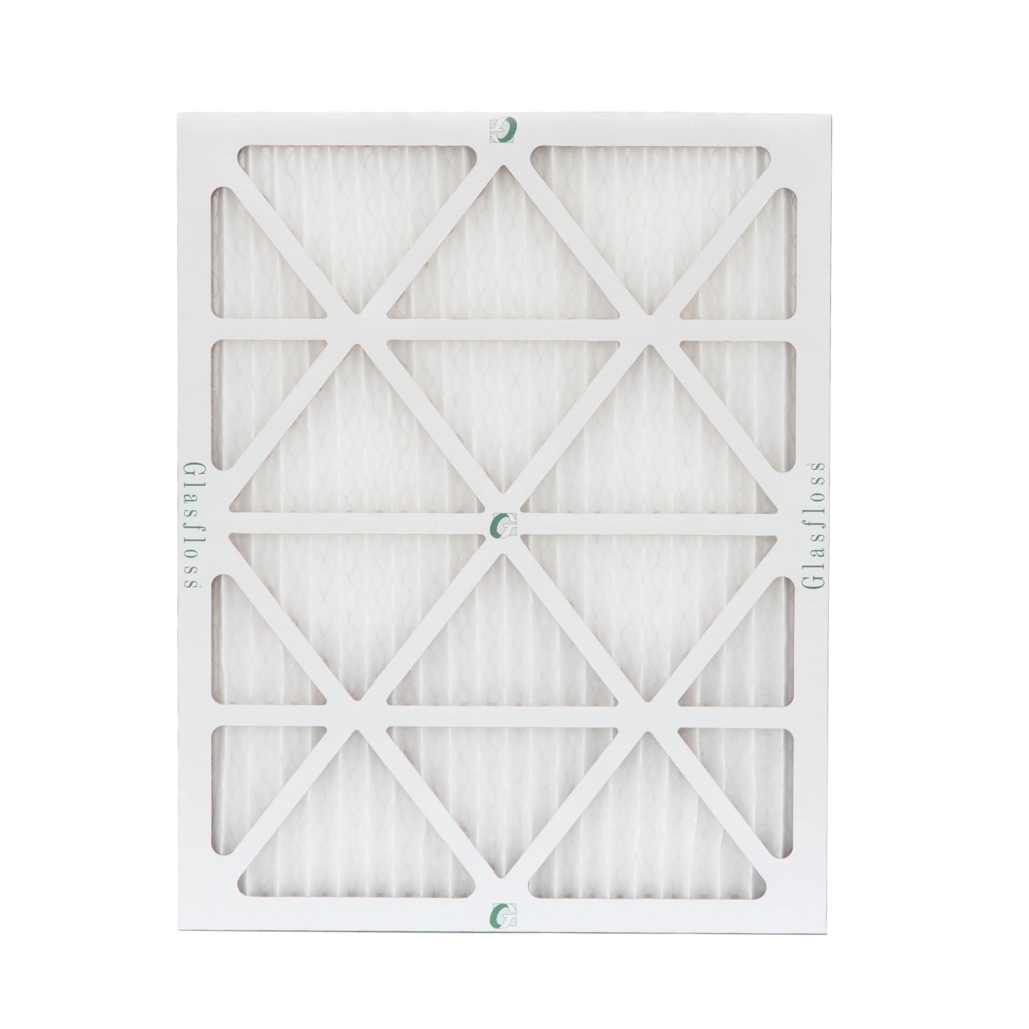 6 Pack. 15x20x1 MERV 13 Pleated AC Furnace Air Filters by Glasfloss Industries