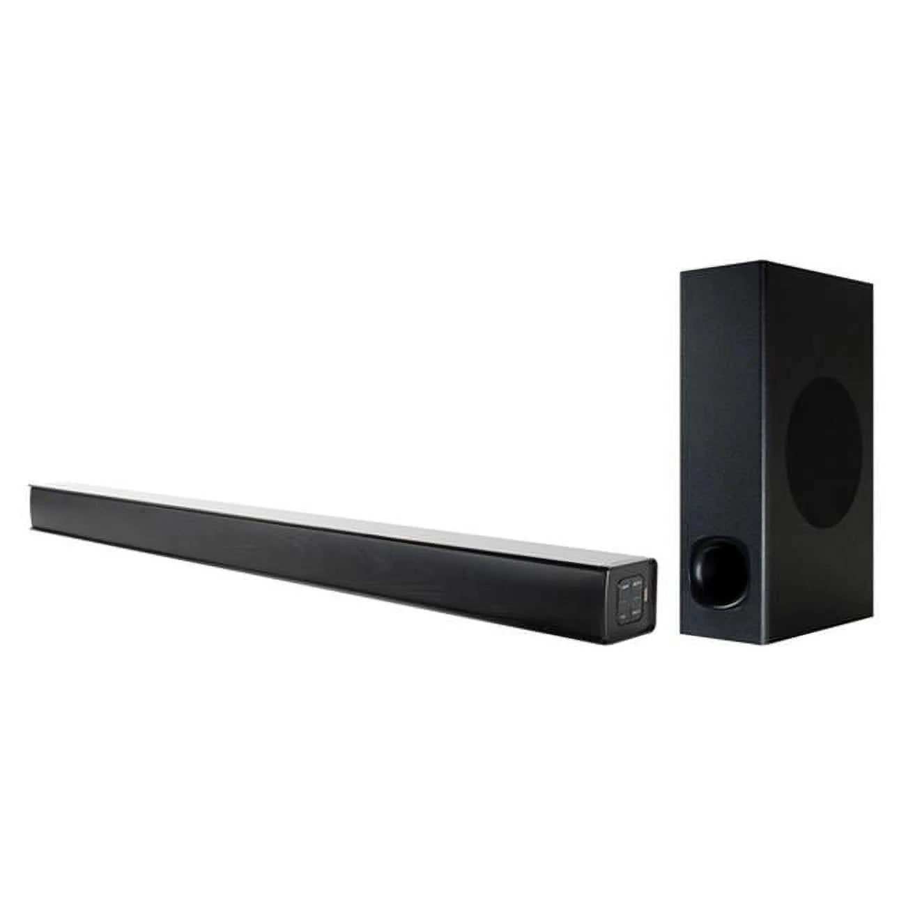 2.1 Channel 60-Watt-RMS Optical Bluetooth Sound Bar with Subwoofer. 35 in