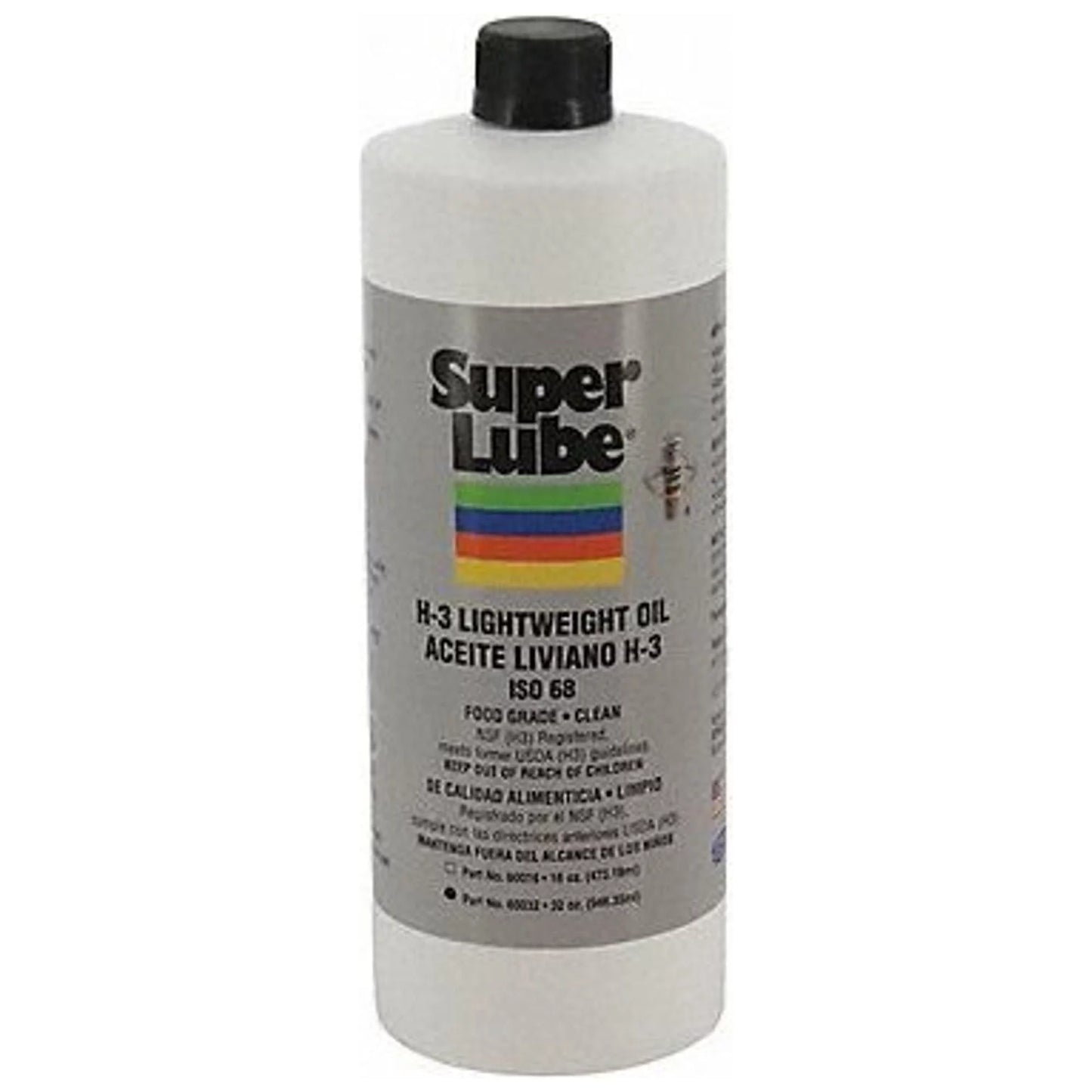 60032. Super Lube H3 Lightweight Oil,Bottle,1 qt