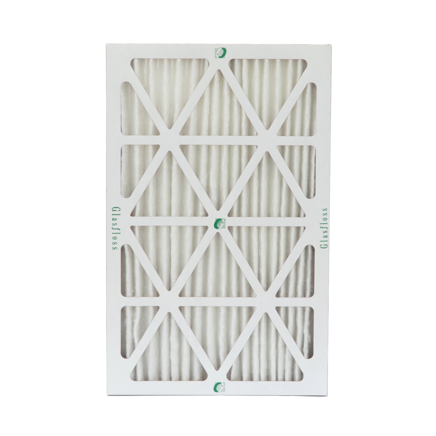 16 X 25 X 2 - MERV 10 GLASFLOSS PLEATED AIR FILTER ZL SERIES 12-Pack