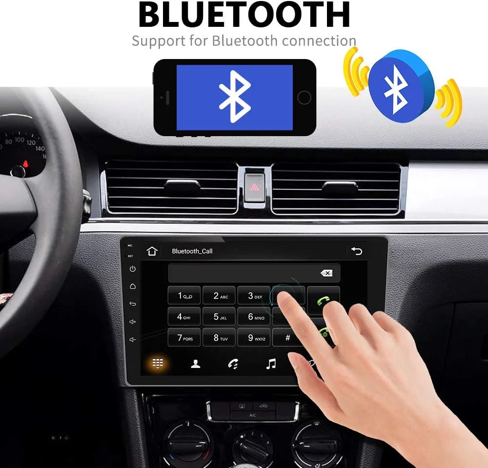 Android Car Stereo for  Corolla 2006 2007 2008 2009 2010 2011 2012, 9 Inch Car Radio with GPS Navigation Touch Screen Android Head Unit Built-in Bluetooth/FM/WiFi + Backup Camera 2GB 32GB