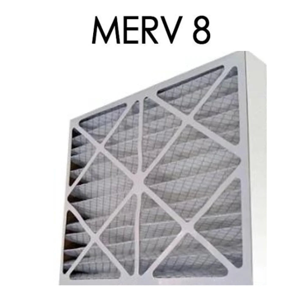 16x20x4 MERV 8 Pleated Air Filter 3PK | 15.5x19.5x3.625 - Actual Size