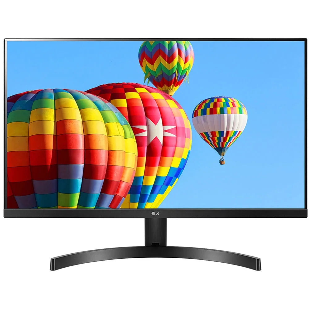 27ML600M-B 27'' FHD IPS 3-Side Borderless Monitor with Dual HDMI - Black