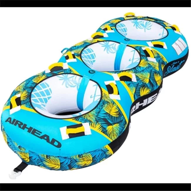 Airhead  Blast Towable&#44; 3 Rider - Blue & Yellow