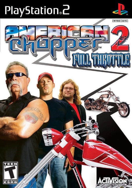 American Chopper 2: Full Throttle PS2 (Brand New Factory Sealed US Version) Play