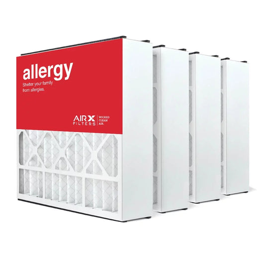 20x20x5 AIRx ALLERGY Air Bear 259112-103 Replacement Air Filter - MERV 11, 4-Pack