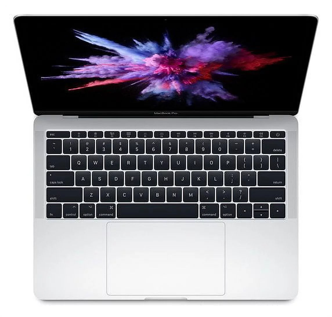 A Grade Macbook Pro 13.3-inch (Retina, Silver) 2.4Ghz Dual Core i7 (Late 2016) MLUQ2LL/A-BTO 128GB SSD 8GB Memory 2560x1600 Display Mac OS Sierra Power Adapter Included