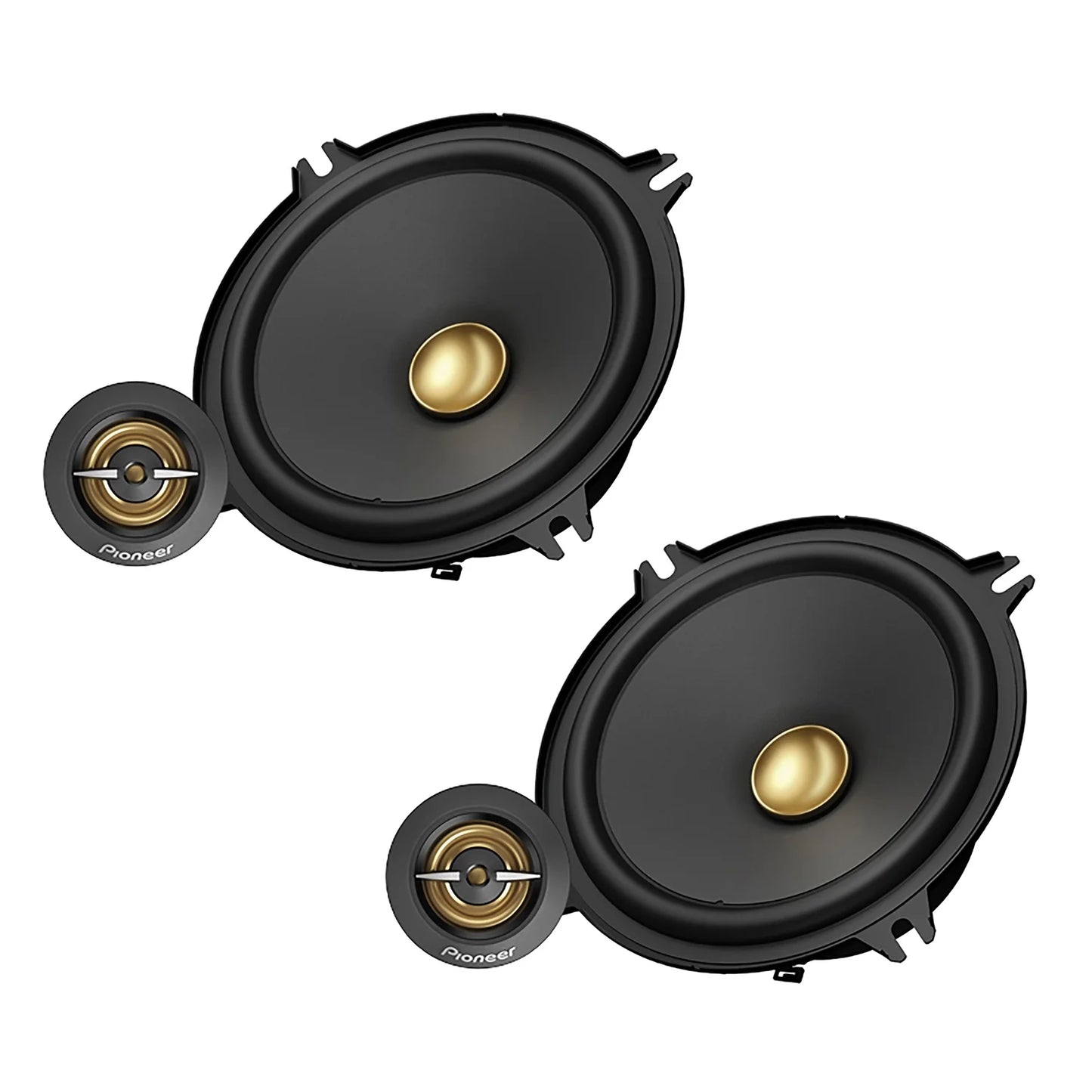 300-Watt 2-Way Component Speakers Black, Max Power 2 Pack, TS-A1301C. Pioneer TS-A1301C 5-1/4-In