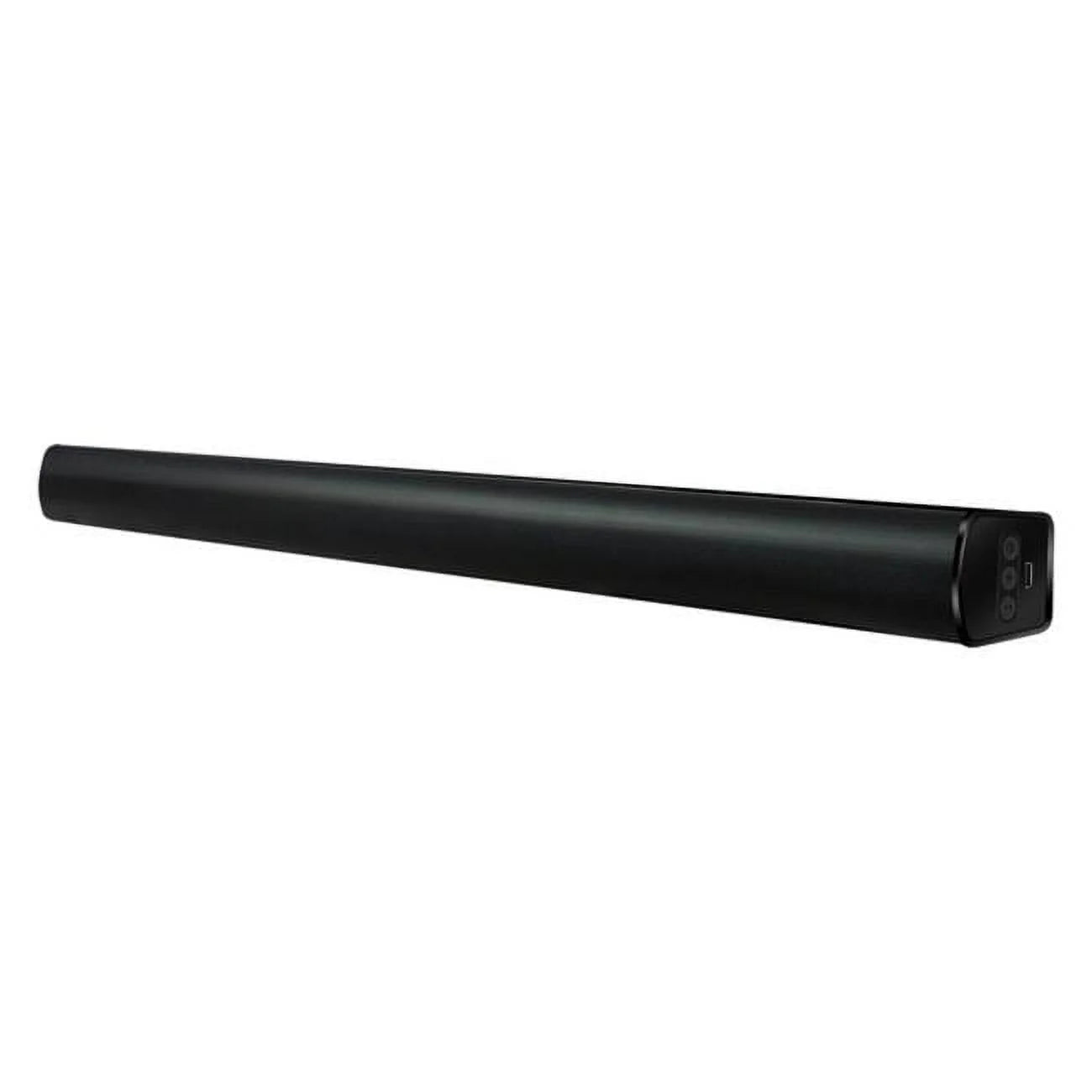 2.0 Channel 60W RMS Optical Bluetooth Sound Bar, Black. 35 in