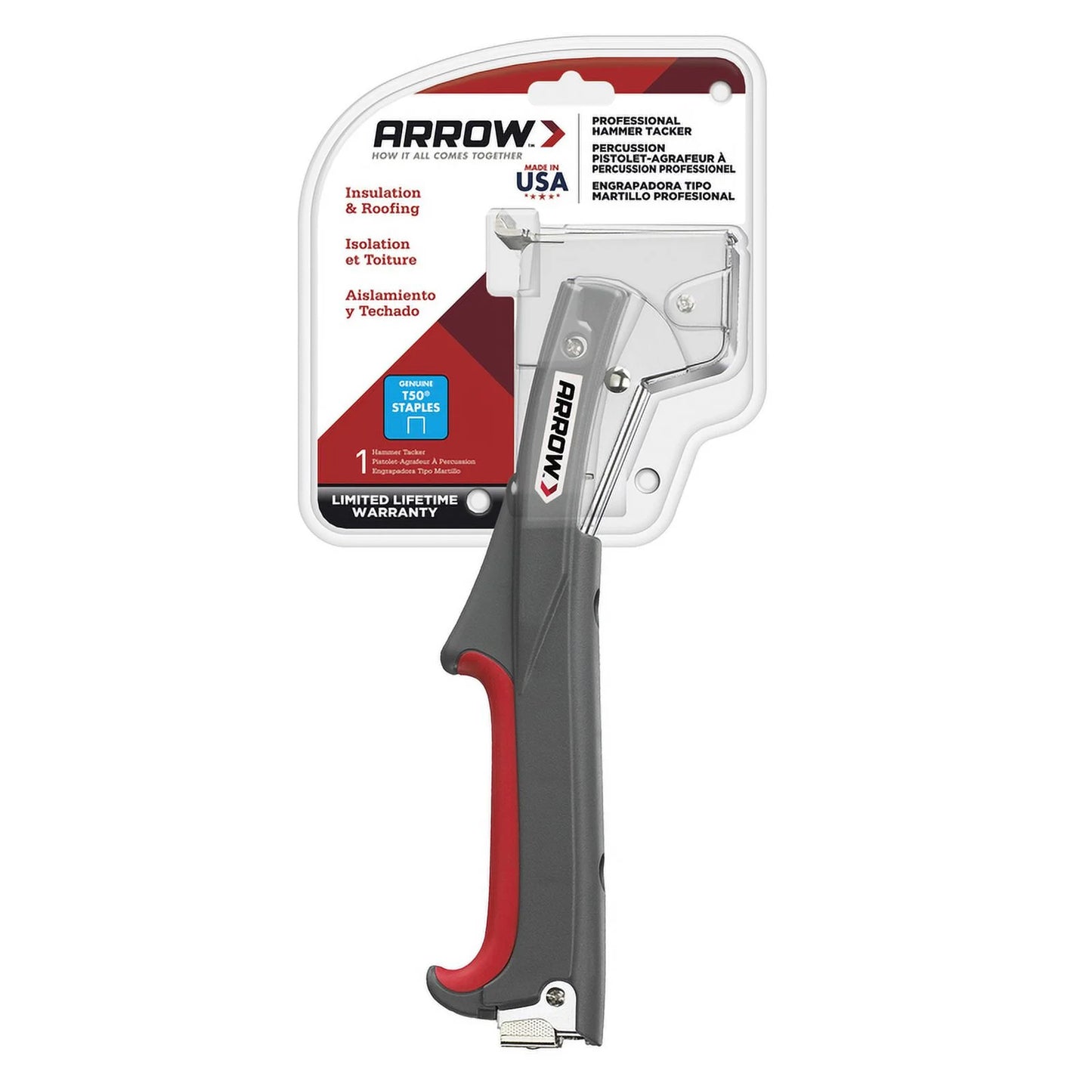 ARROW HTX50 Ergonomic Professional Hammer Tacker